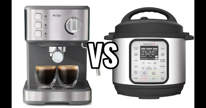 Espresso Machine vs. Instant Pot