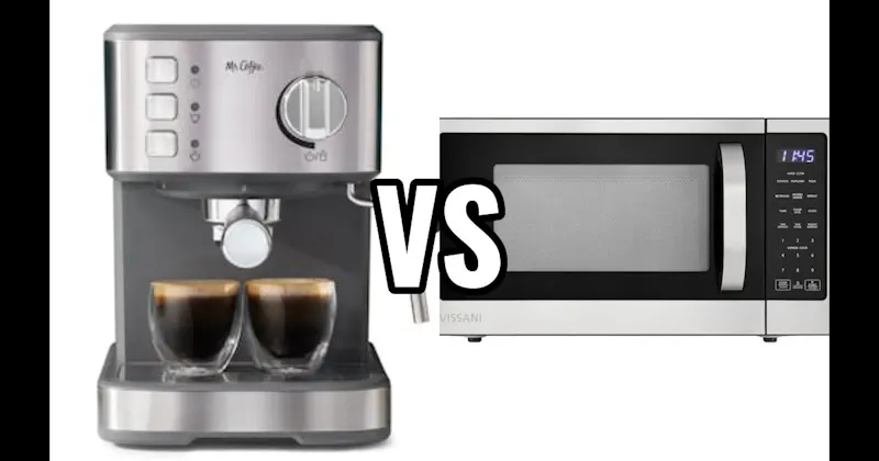 Espresso Machine vs. Microwave