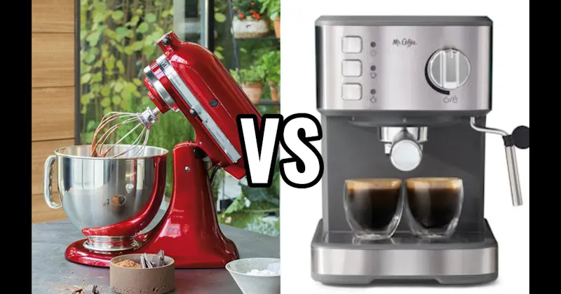 Espresso Machine vs. Stand Mixer