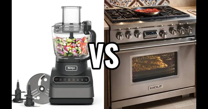 Food Processor vs. Gas Range