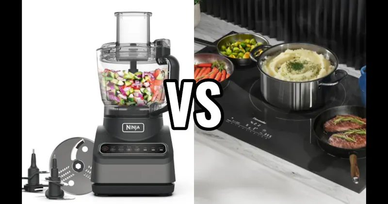 Food Processor vs. Induction Cooktop