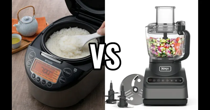 Food Processor vs. Rice Cooker