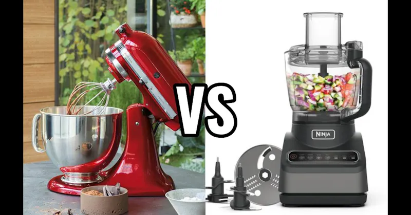 Food Processor vs. Stand Mixer