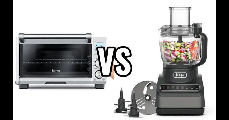 Food Processor vs. Toaster Oven