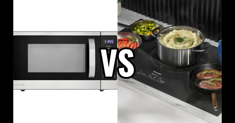 Induction Cooktop vs. Microwave