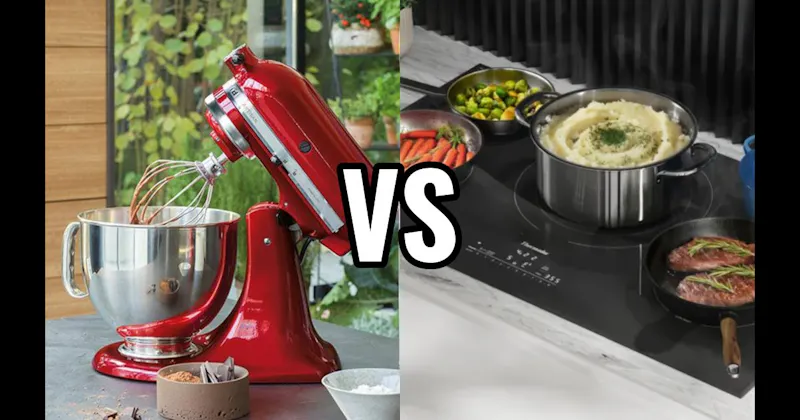Induction Cooktop vs. Stand Mixer
