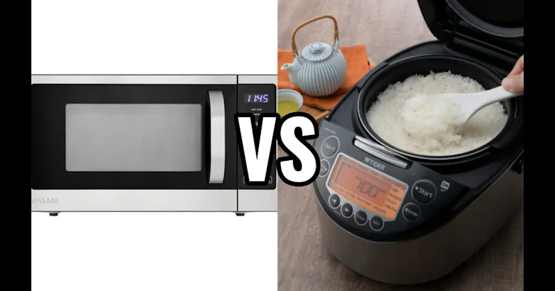 Microwave vs. Rice Cooker