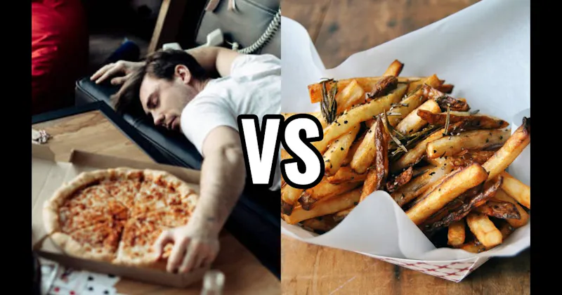 French Fries vs. Pizza