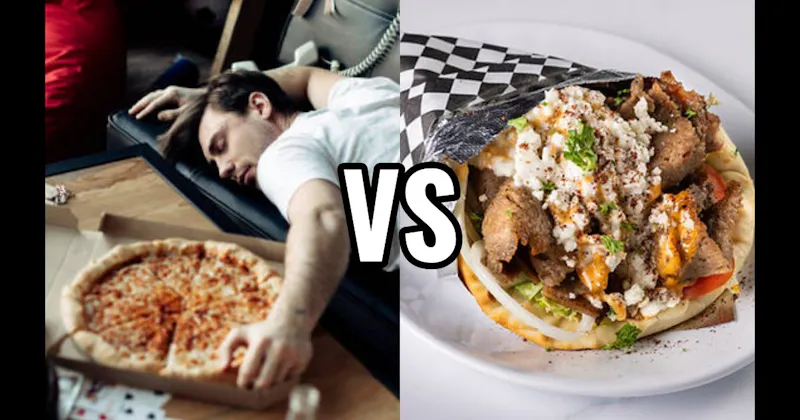 Gyro vs. Pizza
