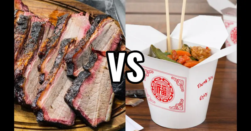 Brisket vs. Chinese Food
