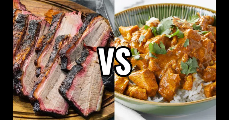 Brisket vs. Curry (Indian or Thai)