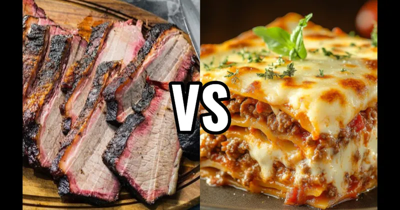 Brisket vs. Lasagna