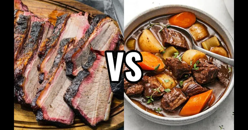 Brisket vs. Pot Roast / Beef Stew