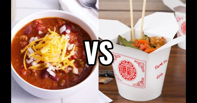 Chili vs. Chinese Food