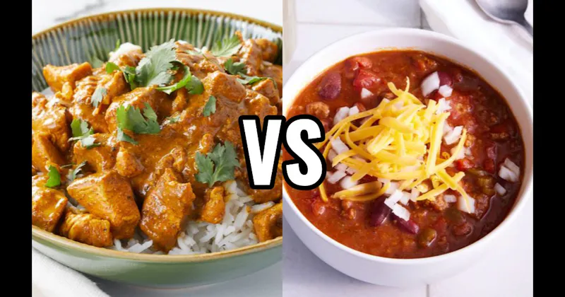 Chili vs. Curry (Indian or Thai)