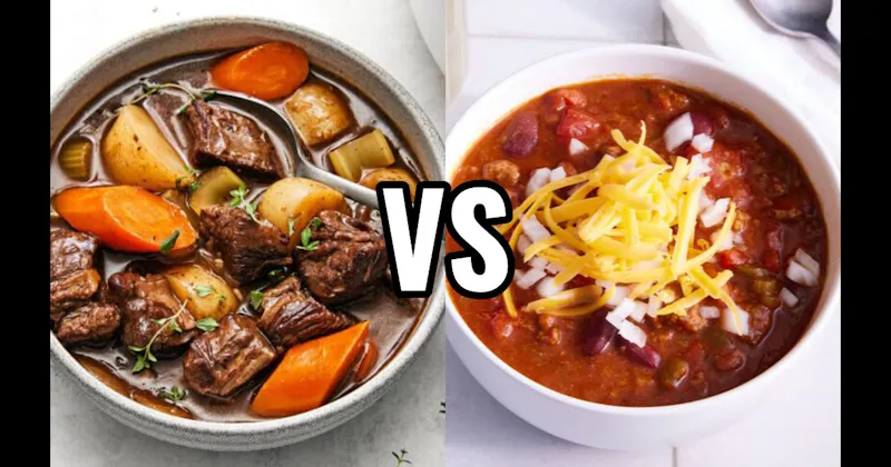 Chili vs. Pot Roast / Beef Stew