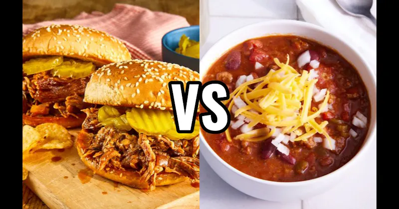 Chili vs. Pulled Pork