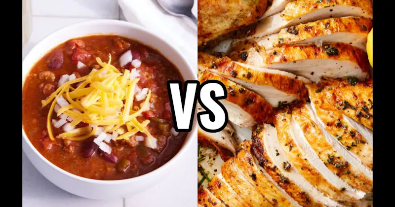 Chili vs. Thanksgiving Turkey 