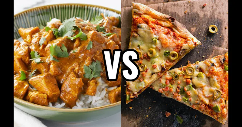 Cold Pizza vs. Curry (Indian or Thai)