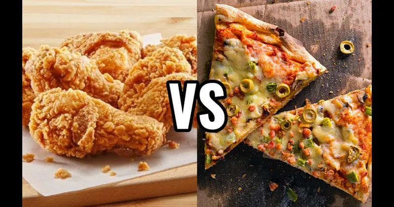 Cold Pizza vs. Fried Chicken