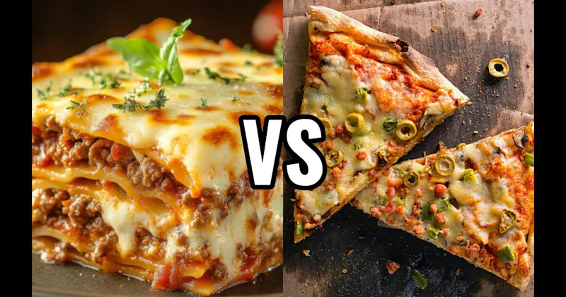 Cold Pizza vs. Lasagna