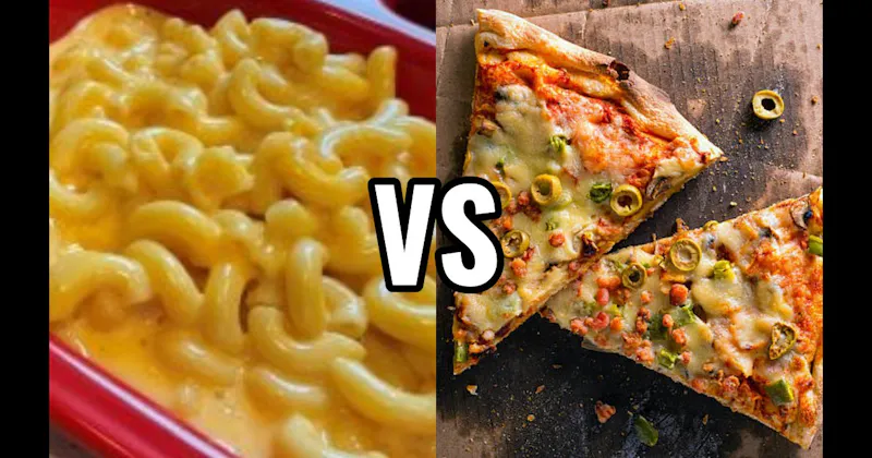 Cold Pizza vs. Mac & Cheese