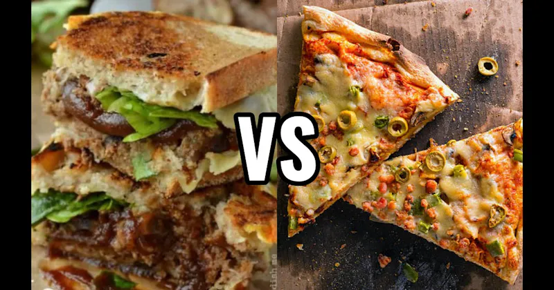 Cold Pizza vs. Meatloaf Sandwich