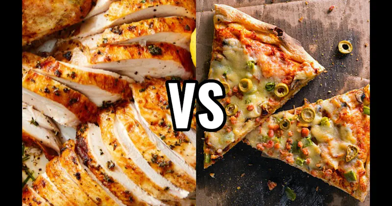 Cold Pizza vs. Thanksgiving Turkey 