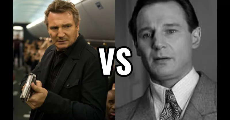 Bill Marks in Non-Stop vs. Oskar Schindler in Schindler's List