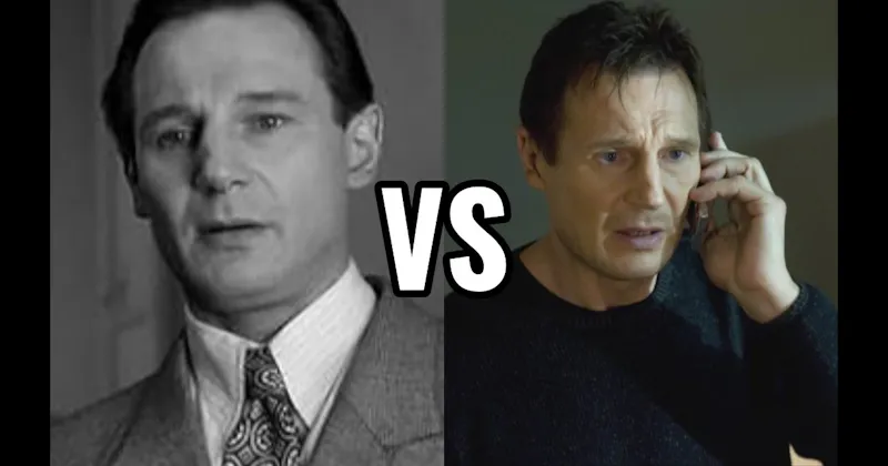Bryan Mills in Taken vs. Oskar Schindler in Schindler's List