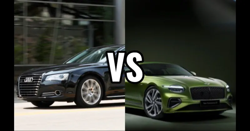 Audi A8 vs. Bentley Continental GT