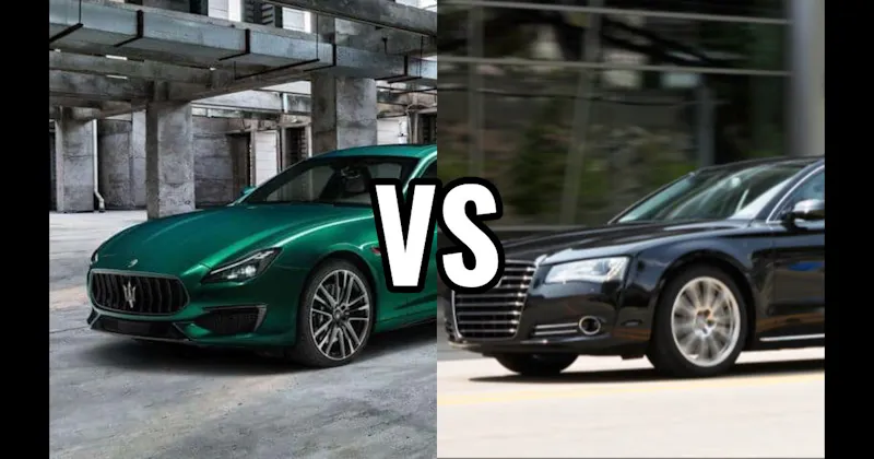 Audi A8 vs. Maserati Quattroporte