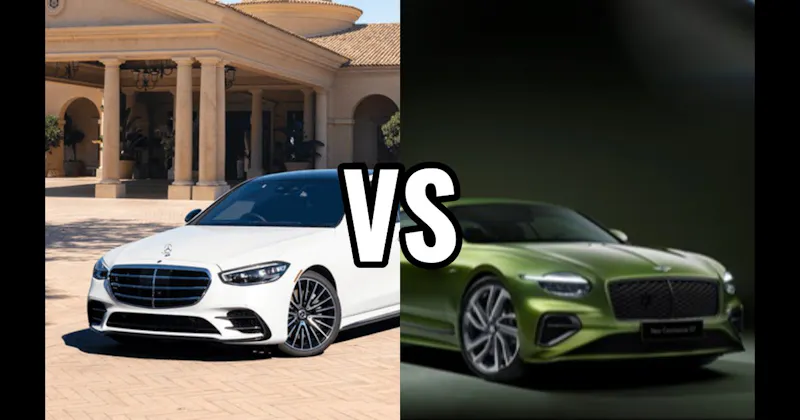 Bentley Continental GT vs. Mercedes-Benz S-Class