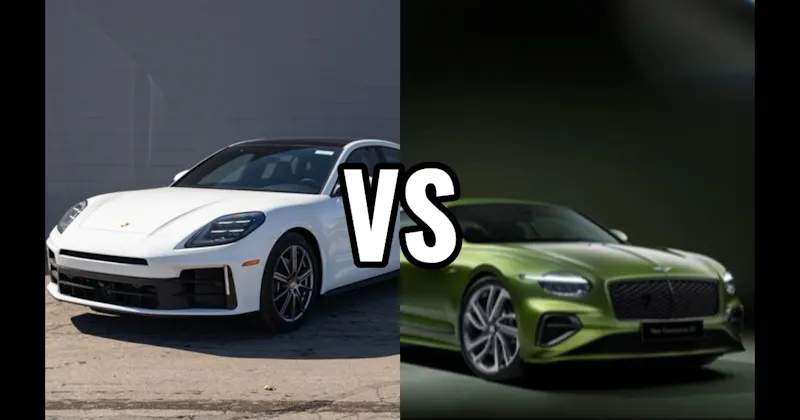 Bentley Continental GT vs. Porsche Panamera