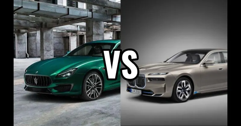 BMW 7 Series vs. Maserati Quattroporte