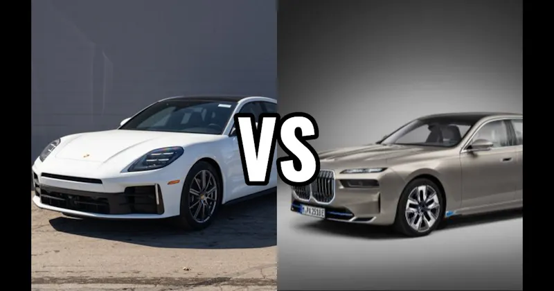 BMW 7 Series vs. Porsche Panamera