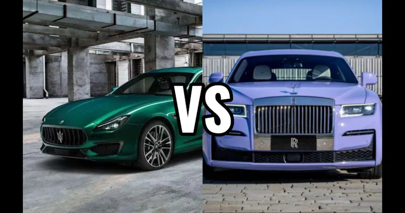 Maserati Quattroporte vs. Rolls-Royce Phantom