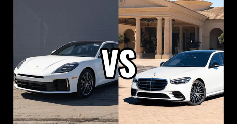 Mercedes-Benz S-Class vs. Porsche Panamera