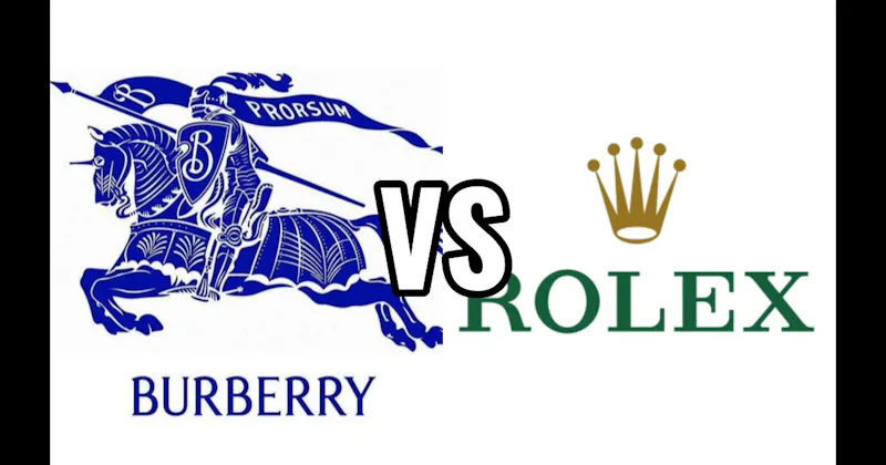 Burberry vs. Rolex