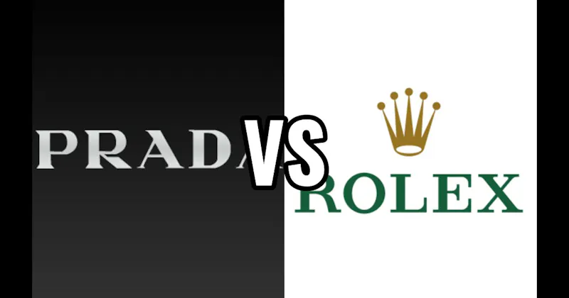 Prada vs. Rolex