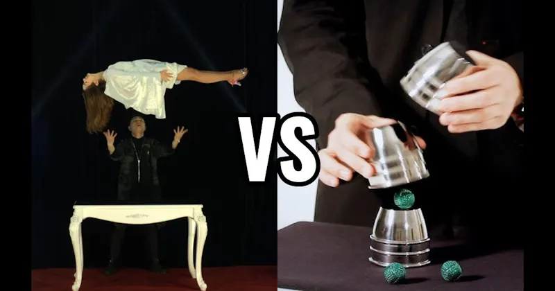 Cups and Balls vs. Levitation