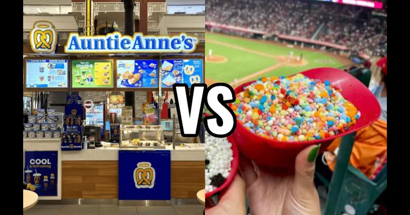 AUNTIE ANNE’S vs. Dippin’ Dots