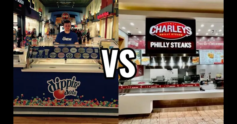 Charleys Cheesesteaks vs. Dippin’ Dots