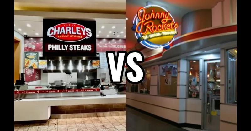 Charleys Cheesesteaks vs. Johnny Rockets