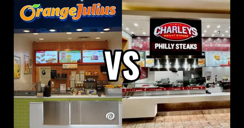 Charleys Cheesesteaks vs. Orange Julius