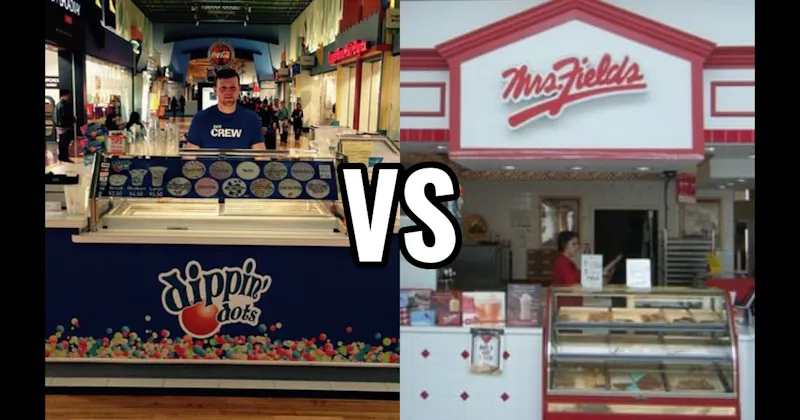 Dippin’ Dots vs. Mrs. Fields