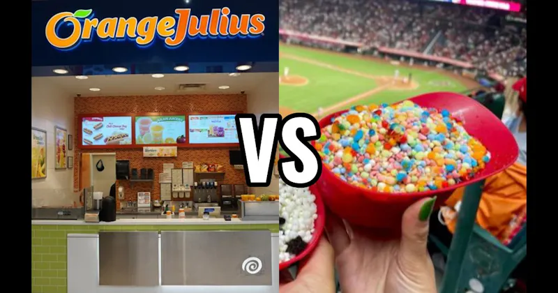 Dippin’ Dots vs. Orange Julius