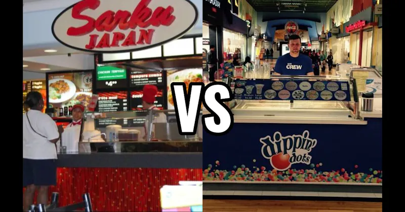 Dippin’ Dots vs. Sarku Japan
