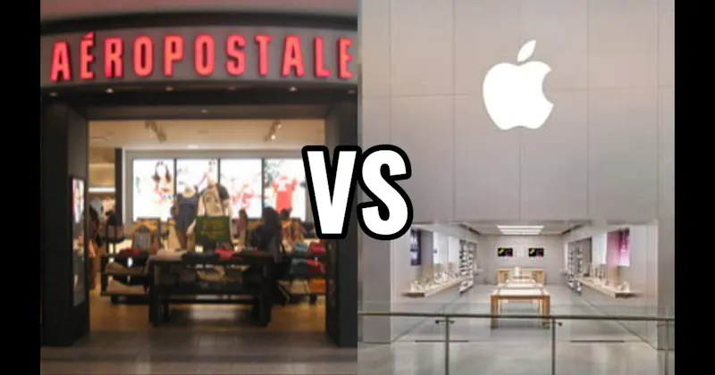 Aéropostale vs. The Apple Store