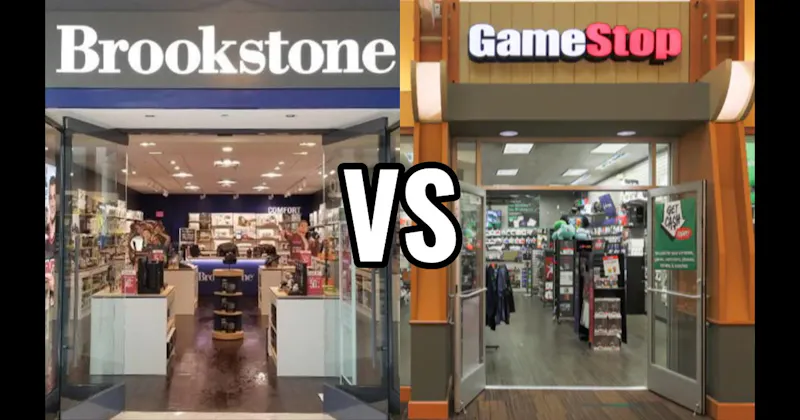 Brookstone vs. GameStop